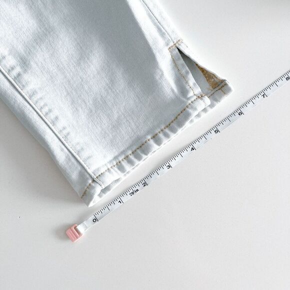 Lucky Brand Women's Cropped Jeans Five Pocket Charlie Skimmer Light Blue Size 28 - Picture 9 of 10